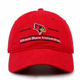 Illinois State Redbirds NCAA Adult Bar Hat - Red