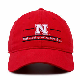 Nebraska Cornhuskers NCAA Adult Bar Hat - Red