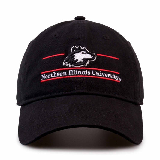 Northern Illinois Huskies NCAA Adult Bar Hat - Black