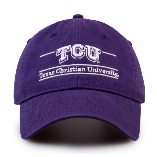 TCU Horned Frogs NCAA Adult Bar Hat - Purple