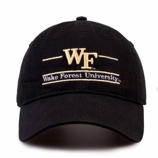 Wake Forest Demon Deacons NCAA Adult Bar Hat - Black