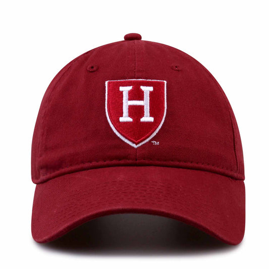 Harvard Crimson NCAA Adult Relaxed Fit Logo Hat - Cardinal