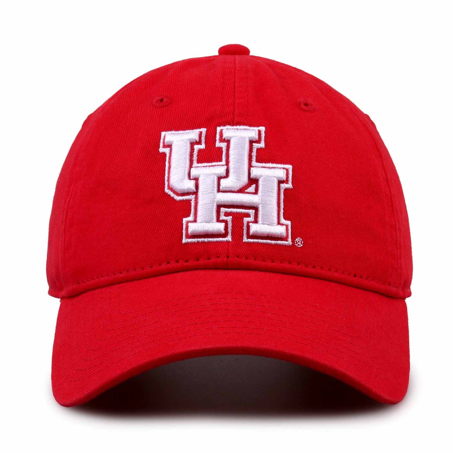 Houston Cougars NCAA Adult Relaxed Fit Logo Hat - Red