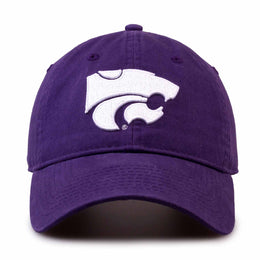 Kansas State Wildcats NCAA Adult Relaxed Fit Logo Hat - Purple