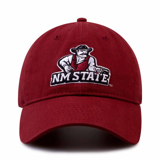 New Mexico State Aggies NCAA Adult Relaxed Fit Logo Hat - Maroon