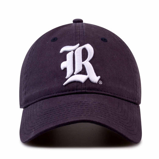 Rice Owls NCAA Adult Relaxed Fit Logo Hat - Navy