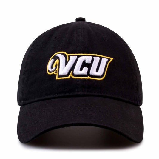 VCU Rams NCAA Adult Relaxed Fit Logo Hat - Black