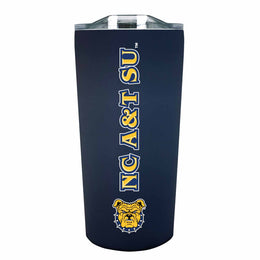 North Carolina A&T State University NCAA Stainless Steel Tumbler perfect for Gameday - Navy