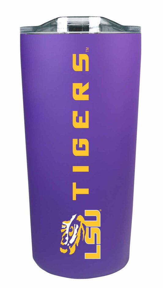 LSU Tigers NCAA Stainless Steel Tumbler perfect for Gameday - Purple