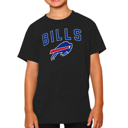 Buffalo Bills NFL Youth Home Team Tee- Youth Pro Football T-Shirt For Boys & Girls Kids clothes - Black