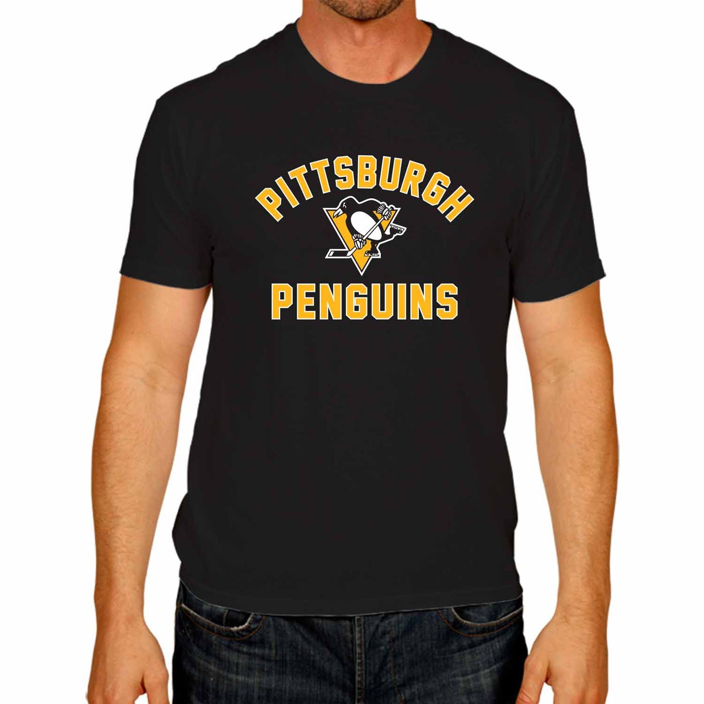 Pittsburgh Penguins NHL Adult Game Day Unisex T-Shirt - Black
