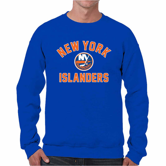 New York Islanders Adult NHL Gameday Crewneck Sweatshirt - Royal