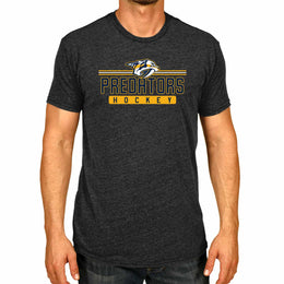 Nashville Predators Adult NHL Heather Charcoal True Fan Hockey T-Shirt - Charcoal