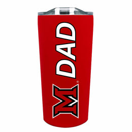 Miami Redhawks NCAA Stainless Steel Travel Tumbler for Dad - Red