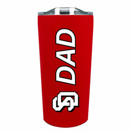 University of South Dakota Coyotes NCAA Stainless Steel Travel Tumbler for Dad - Red