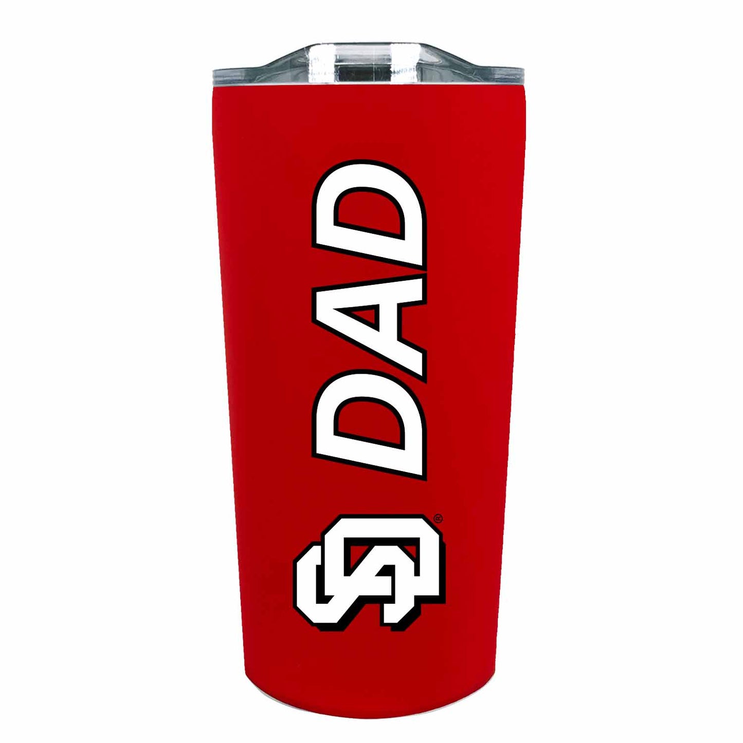 University of South Dakota Coyotes NCAA Stainless Steel Travel Tumbler for Dad - Red