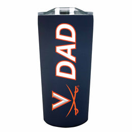 Virginia Cavaliers NCAA Stainless Steel Travel Tumbler for Dad - Navy