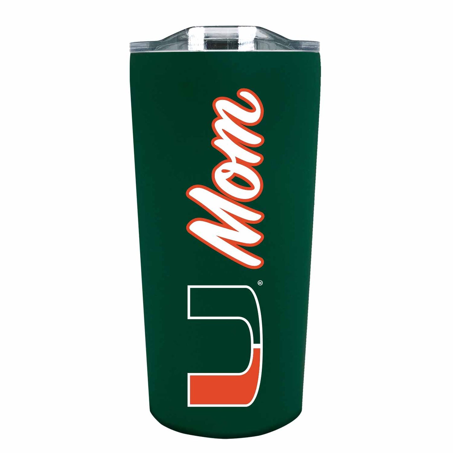 Miami Hurricanes NCAA Stainless Steel Travel Tumbler for Mom - Green
