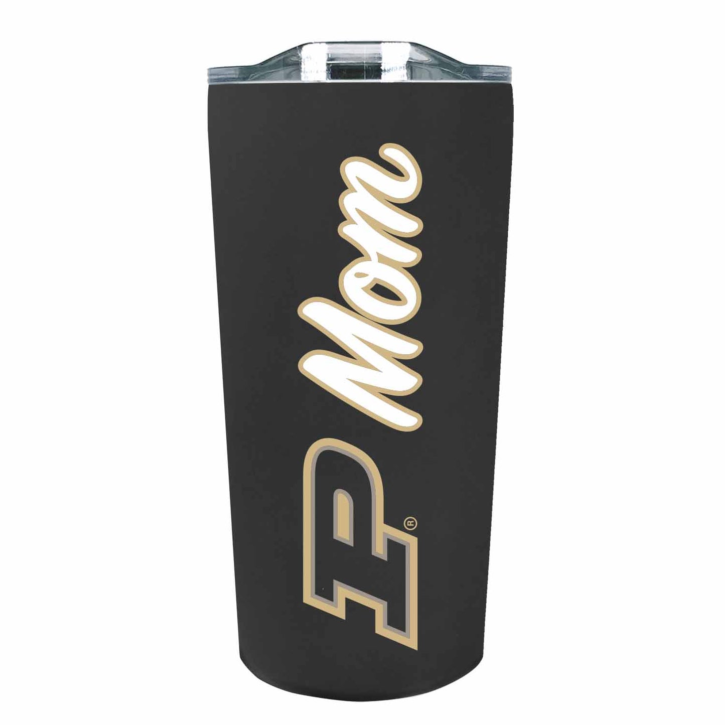 Purdue Boilermakers NCAA Stainless Steel Travel Tumbler for Mom - Black