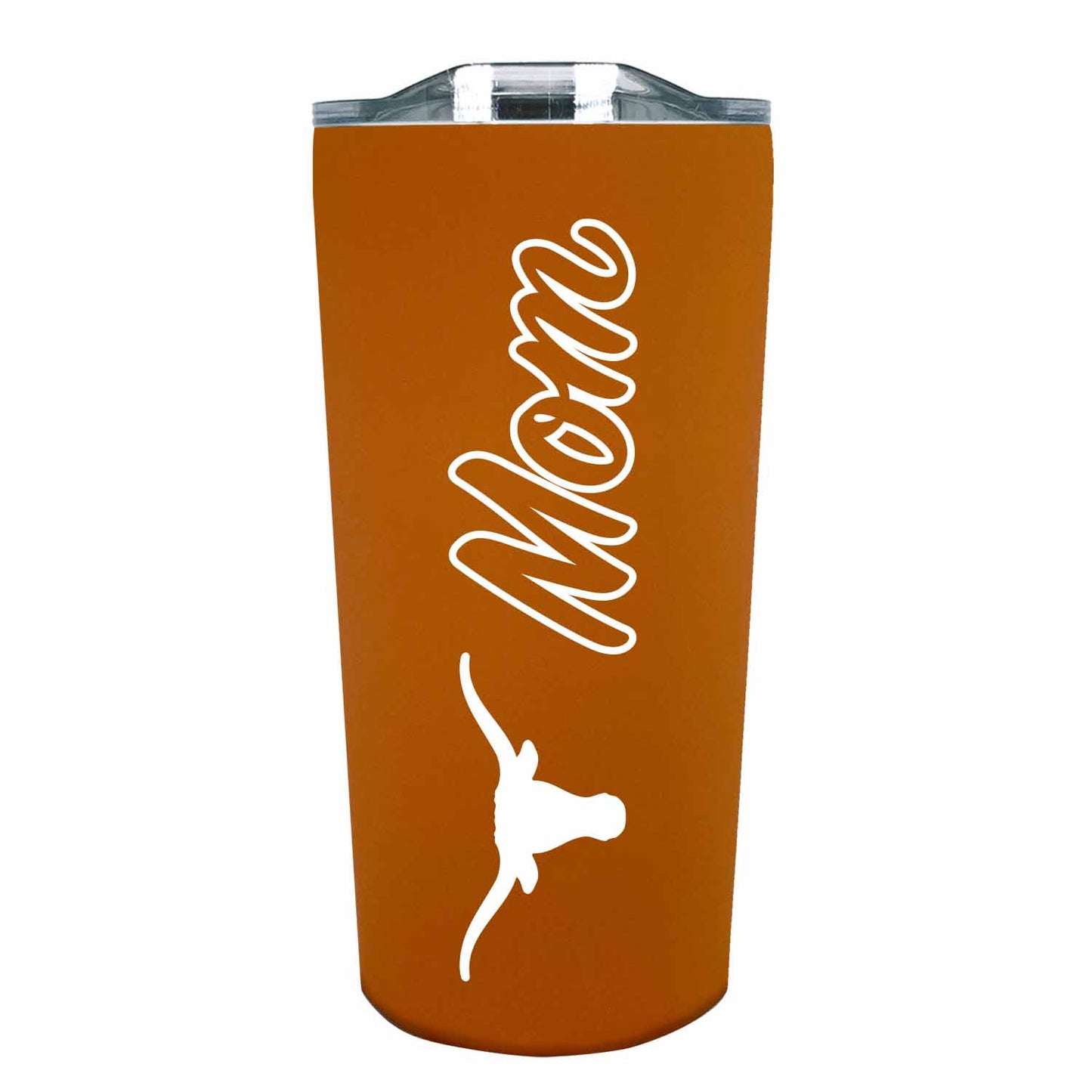 Texas Longhorns NCAA Stainless Steel Travel Tumbler for Mom - Texas Orange