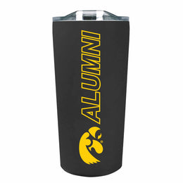 Iowa Hawkeyes Collegiate Stainless Steel Travel Tumbler for Alumni - Black