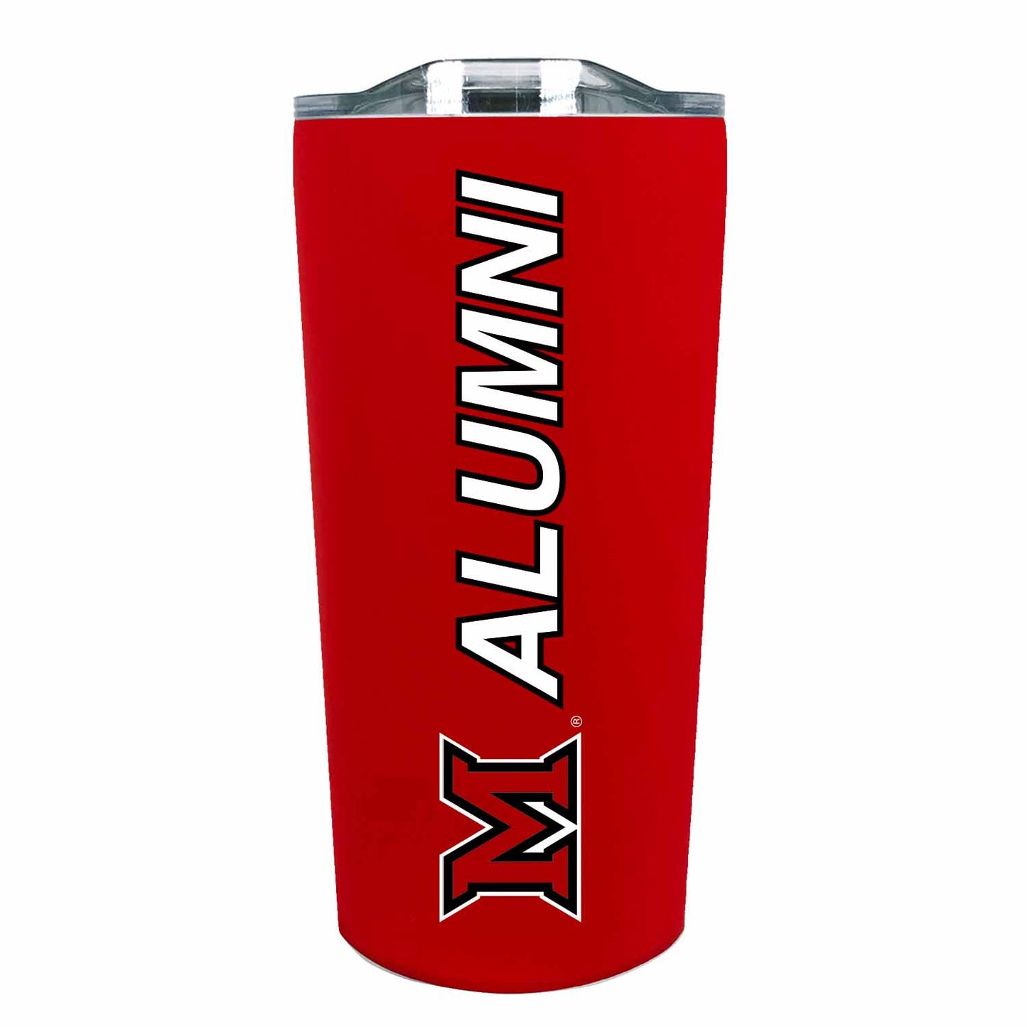 Miami Redhawks Collegiate Stainless Steel Travel Tumbler for Alumni - Red