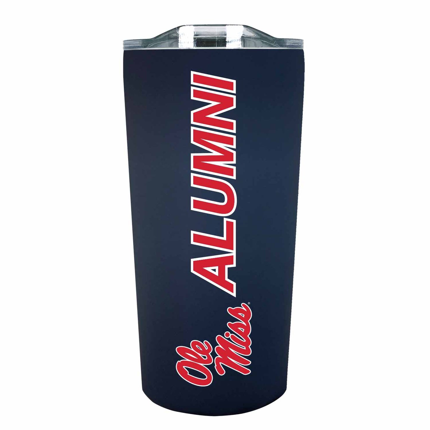 Ole Miss Rebels Collegiate Stainless Steel Travel Tumbler for Alumni - Navy