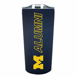 Michigan Wolverines Collegiate Stainless Steel Travel Tumbler for Alumni - Navy