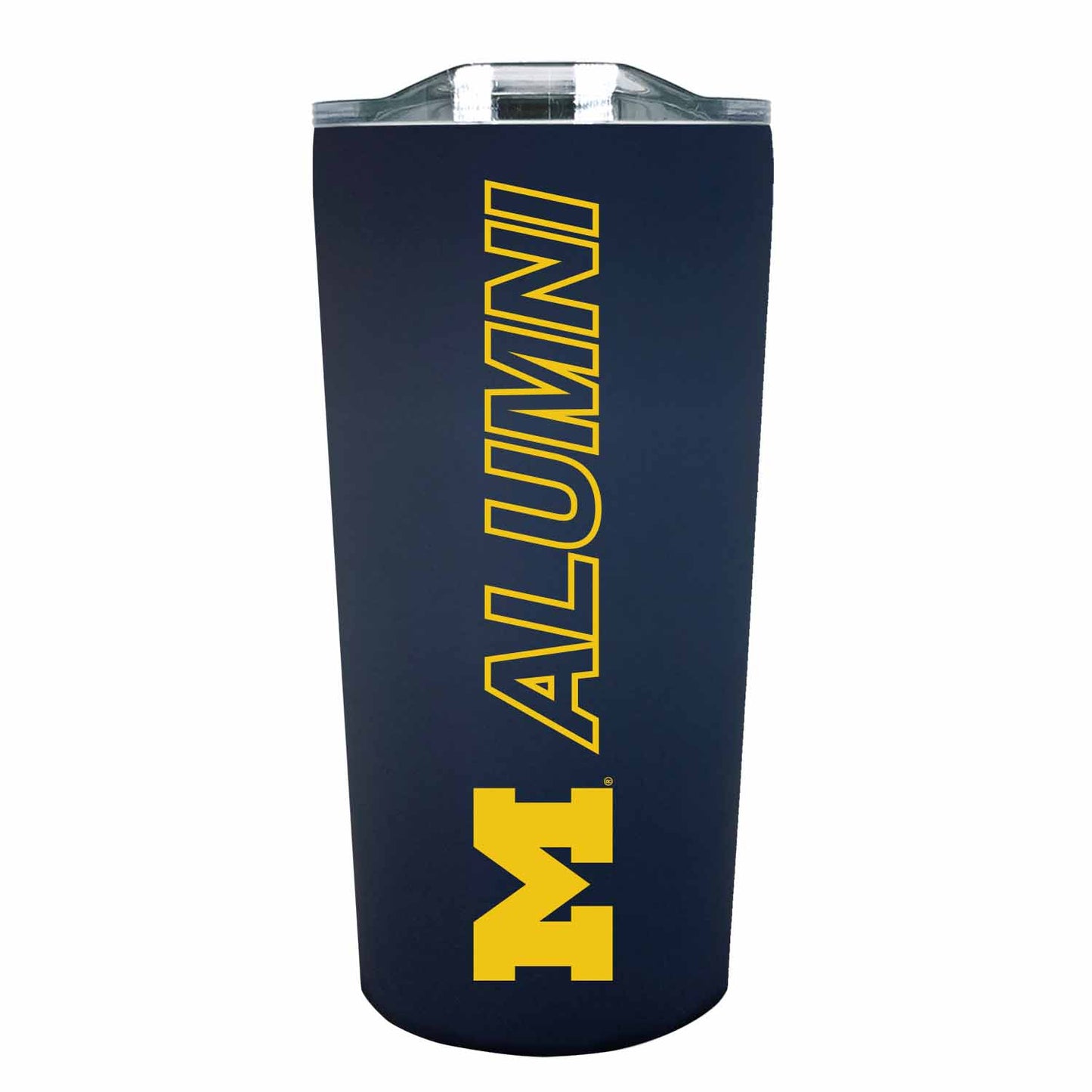 Michigan Wolverines Collegiate Stainless Steel Travel Tumbler for Alumni - Navy