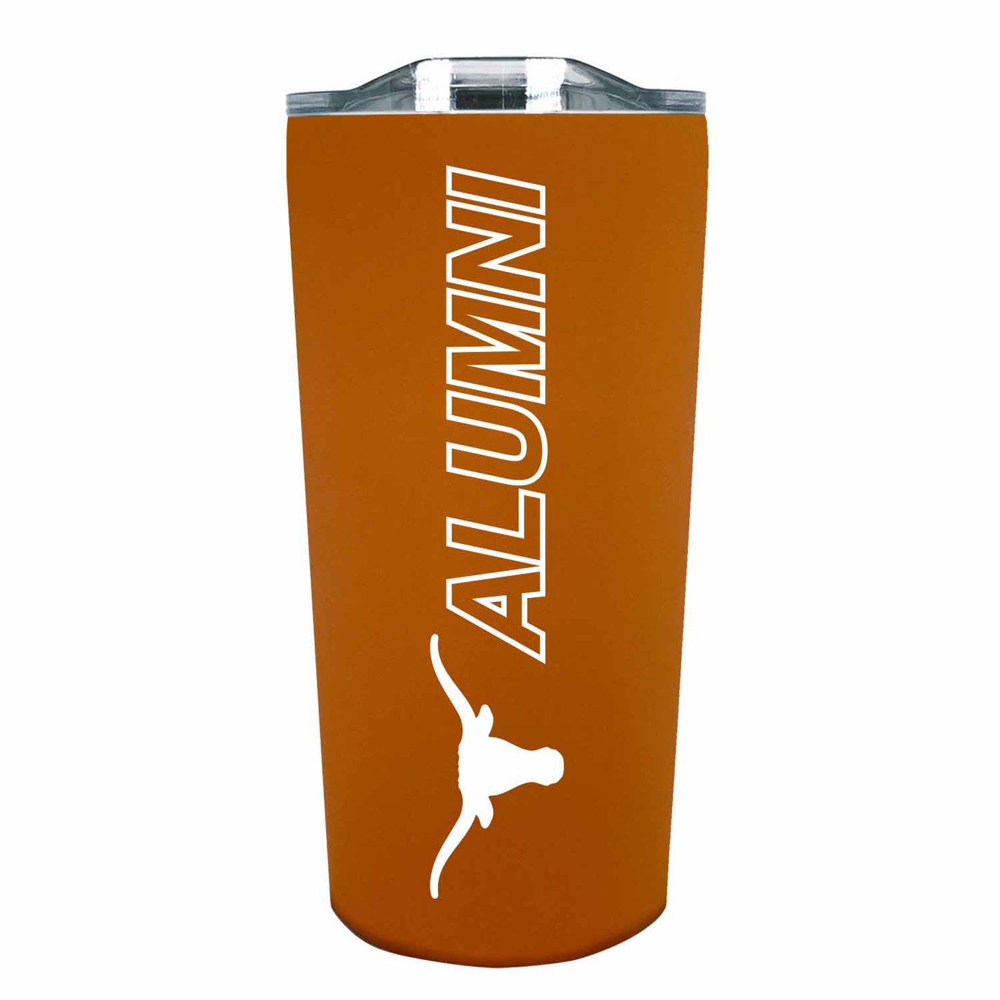Texas Longhorns Collegiate Stainless Steel Travel Tumbler for Alumni - Texas Orange