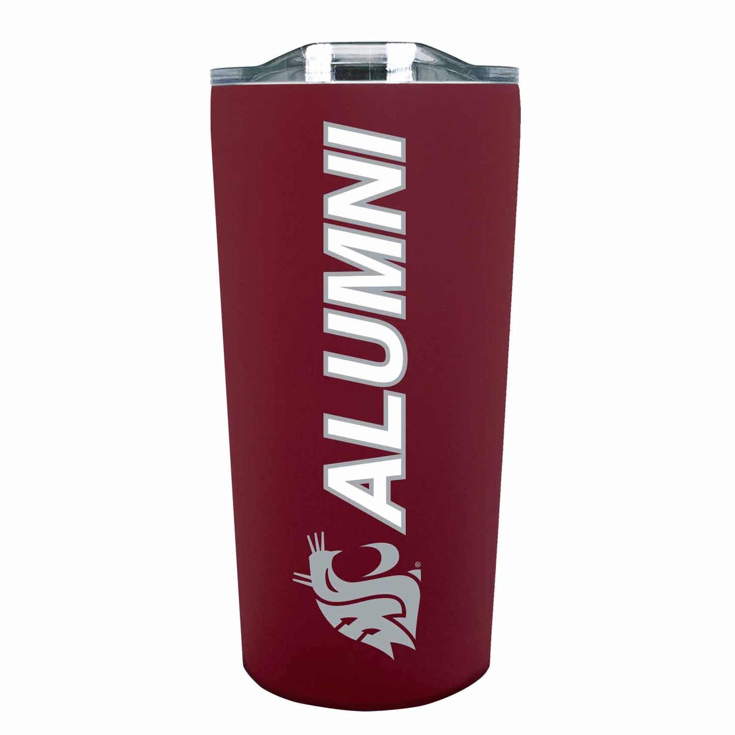 Washington State Cougars Collegiate Stainless Steel Travel Tumbler for Alumni - Maroon