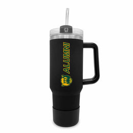 Baylor Bears Collegiate 40oz Stainless Steel Travel Tumbler with Handle for Alumni - Black