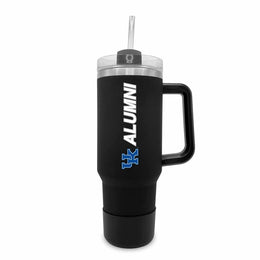 Kentucky Wildcats Collegiate 40oz Stainless Steel Travel Tumbler with Handle for Alumni - Black