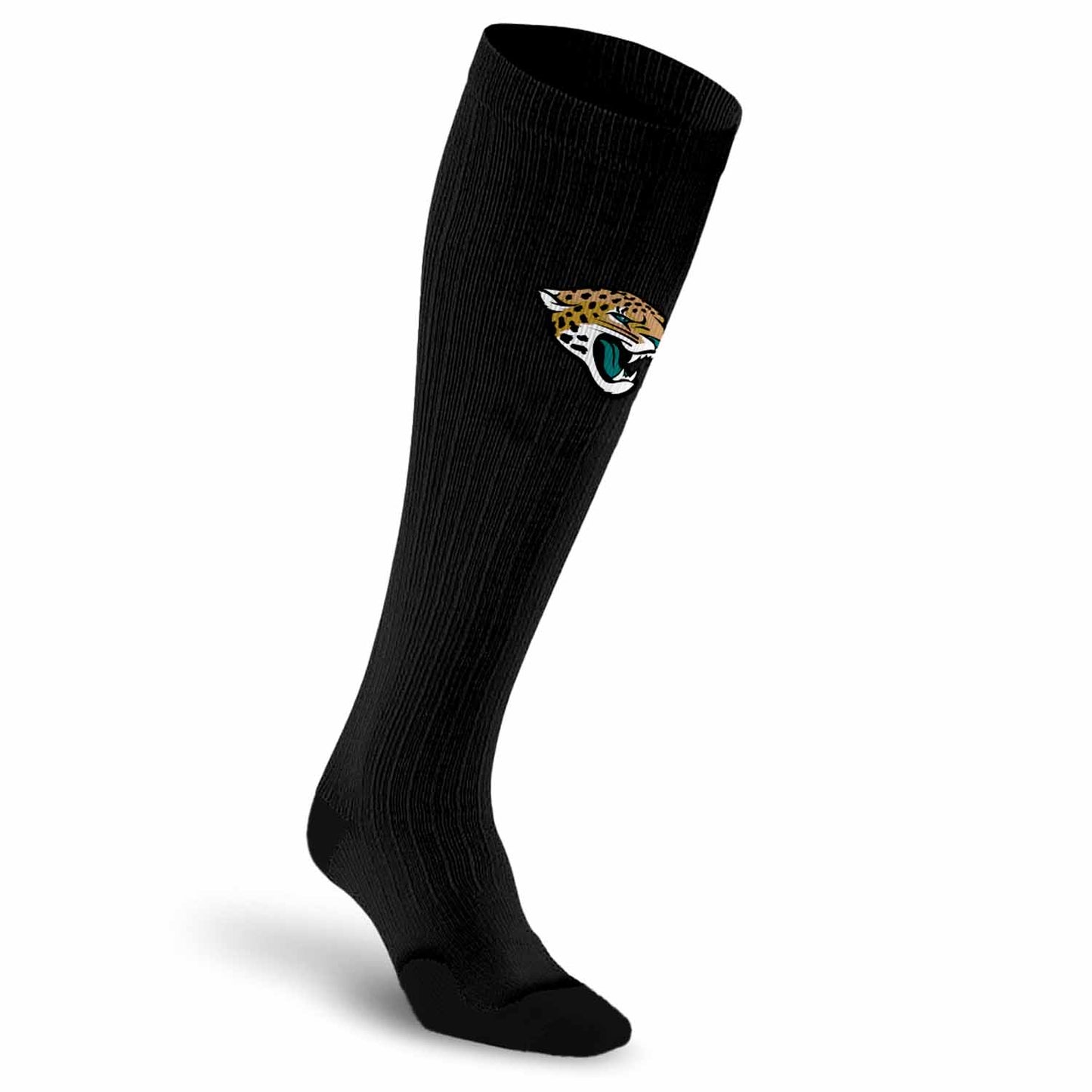 Jacksonville Jaguars NFL Adult Knee High-Performance Socks - Black
