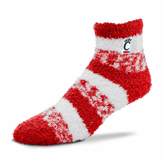 Cincinnati  Bearcats NCAA Unisex Cozy Soft Sleep Socks - Red