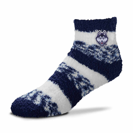UCONN Huskies NCAA Unisex Cozy Soft Sleep Socks - Navy