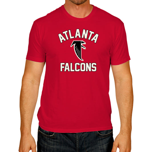 Atlanta Falcons NFL Adult Retro Gameday Unisex T-Shirt - Red