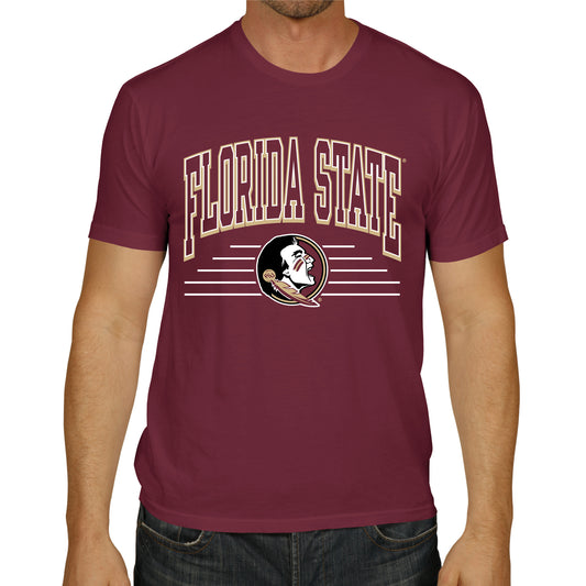 Florida State Seminoles NCAA Adult Unisex Overtime Classics T-Shirt - Garnet