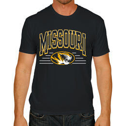 Missouri Tigers NCAA Adult Unisex Overtime Classics T-Shirt - Black