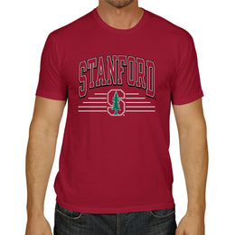 Stanford Cardinal NCAA Adult Unisex Overtime Classics T-Shirt - Cardinal