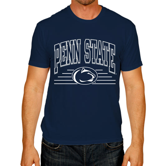 Penn State Nittany Lions NCAA Adult Unisex Overtime Classics T-Shirt - Navy