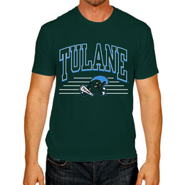 Tulane Green Wave NCAA Adult Unisex Overtime Classics T-Shirt - Forest Green