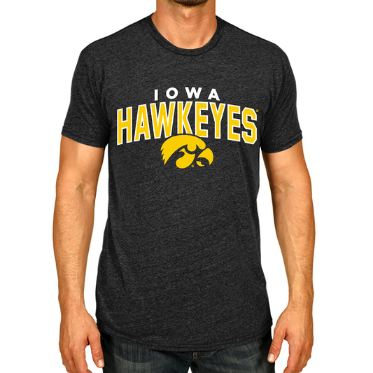 Iowa Hawkeyes NCAA Adult Unisex Starting Fresh T-Shirt - Black Heather
