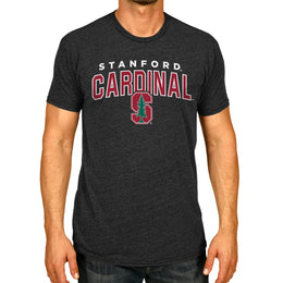 Stanford Cardinal NCAA Adult Unisex Starting Fresh T-Shirt - Black Heather
