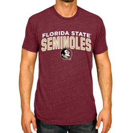 Florida State Seminoles NCAA Adult Unisex Starting Fresh T-Shirt - Garnet Heather