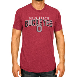 Ohio State Buckeyes NCAA Adult Unisex Starting Fresh T-Shirt - Red Heather