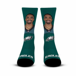 Philadelphia Eagles NFL Youth Roster Player Crew Socks - Green
