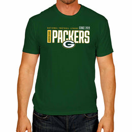 Green Bay Packers NFL Adult Modern Endzone Tag-Less T-Shirt - Forest Green