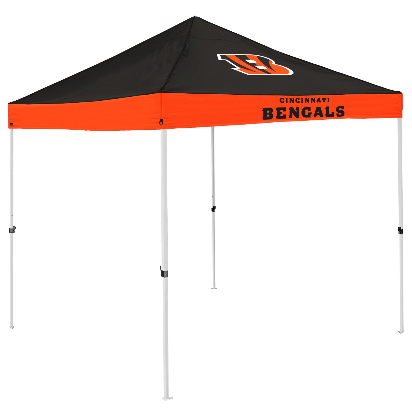 Cincinnati Bengals NFL Economy Canopy Outdoor Tailgate Tent - Black