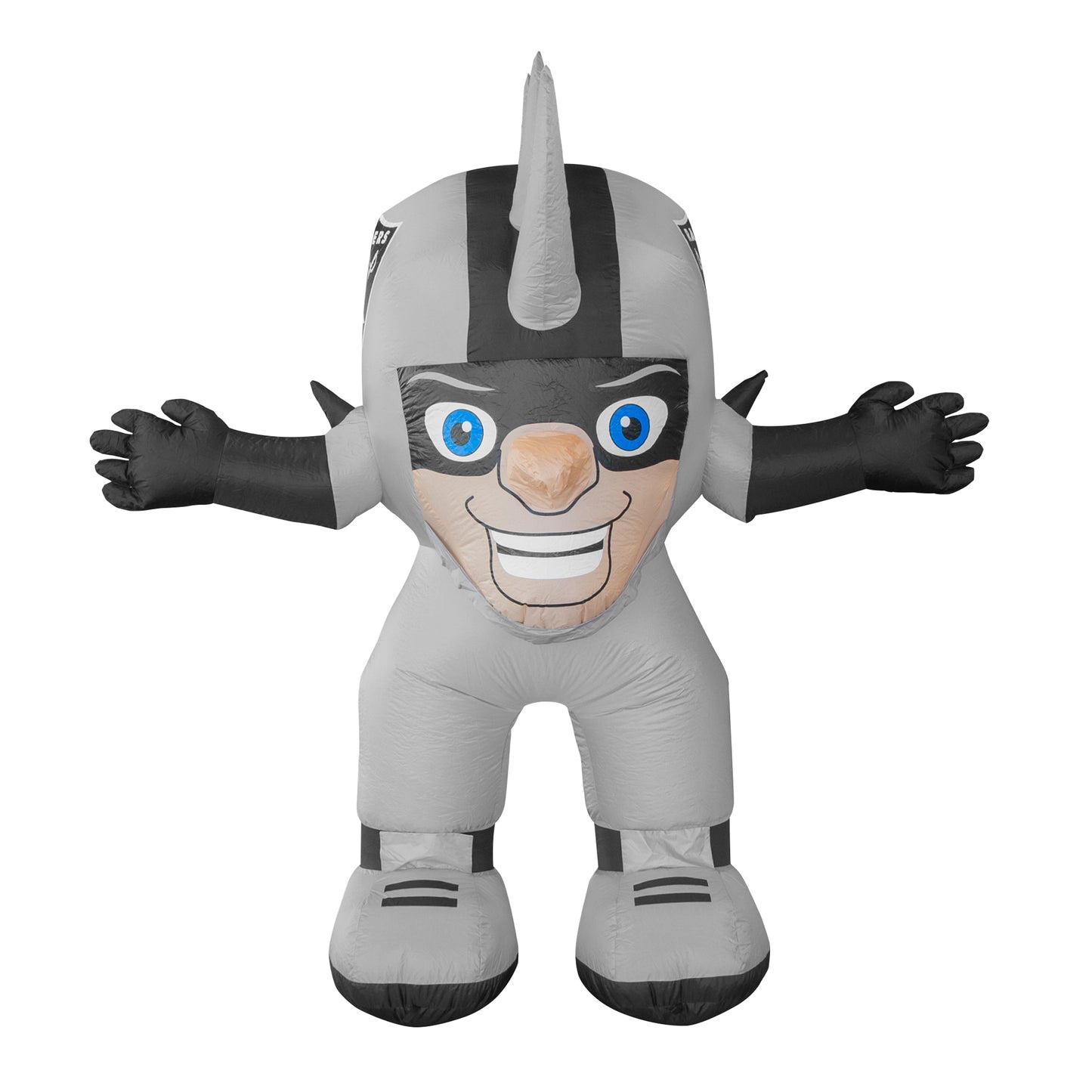 Las Vegas Raiders NFL Team Mascot 7FT Yard Inflatable With LED Lights - Silver